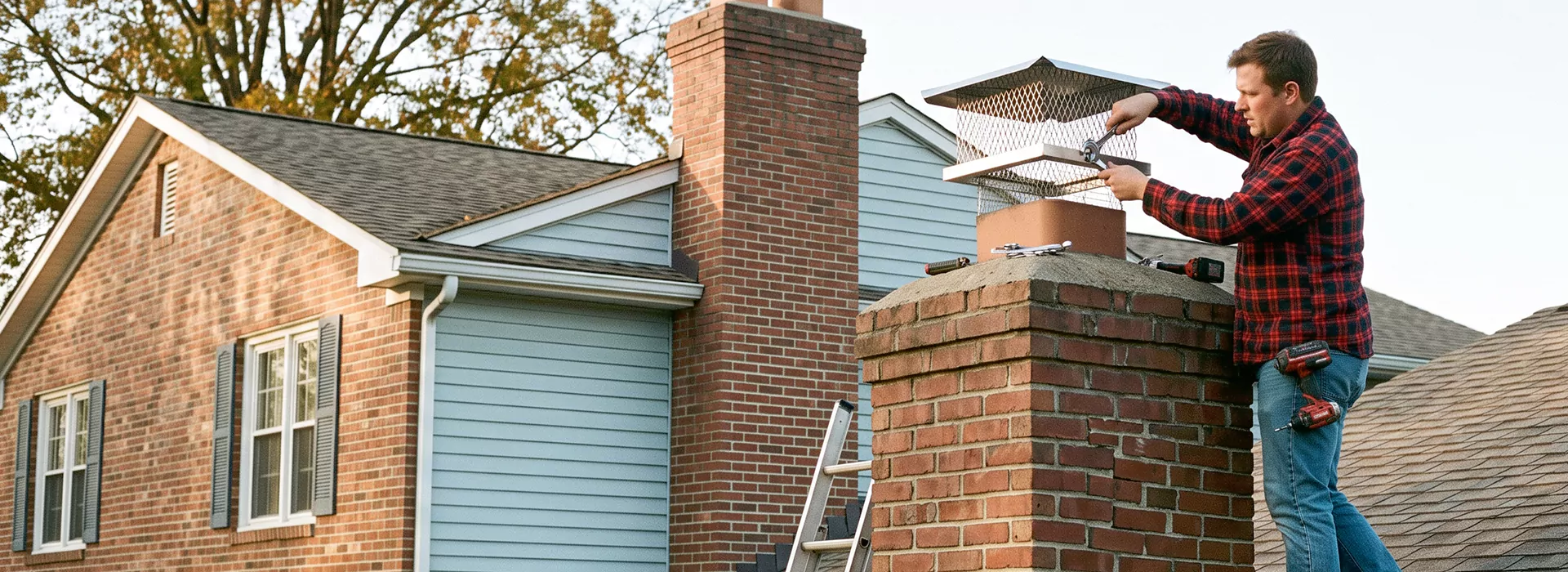 Chimney Spark Arrestor Installation in North Brunswick