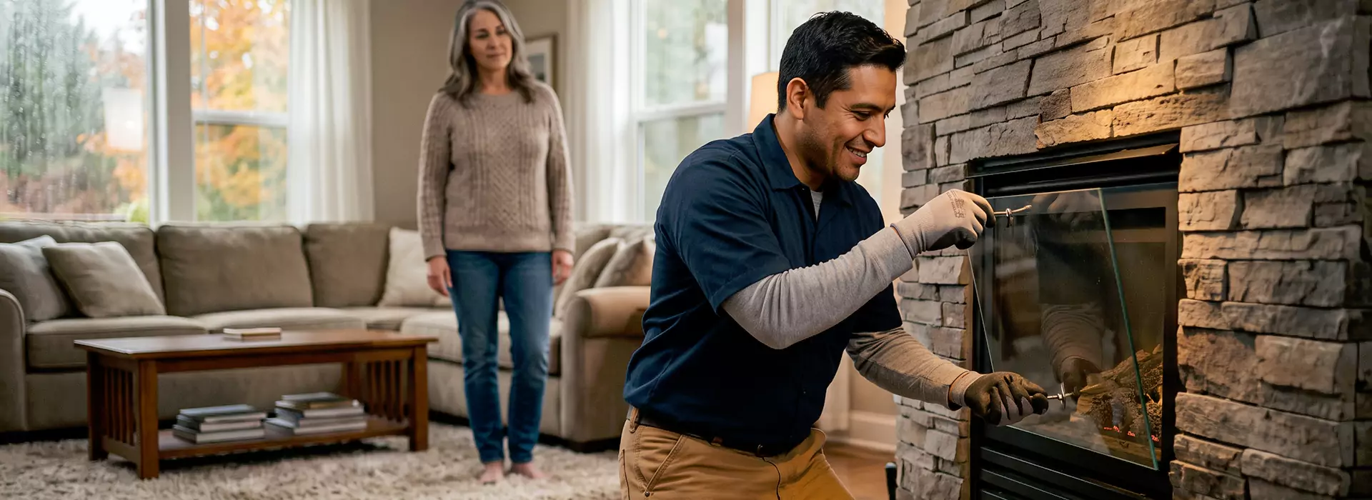 Fireplace Glass Replacement in North Brunswick, NJ