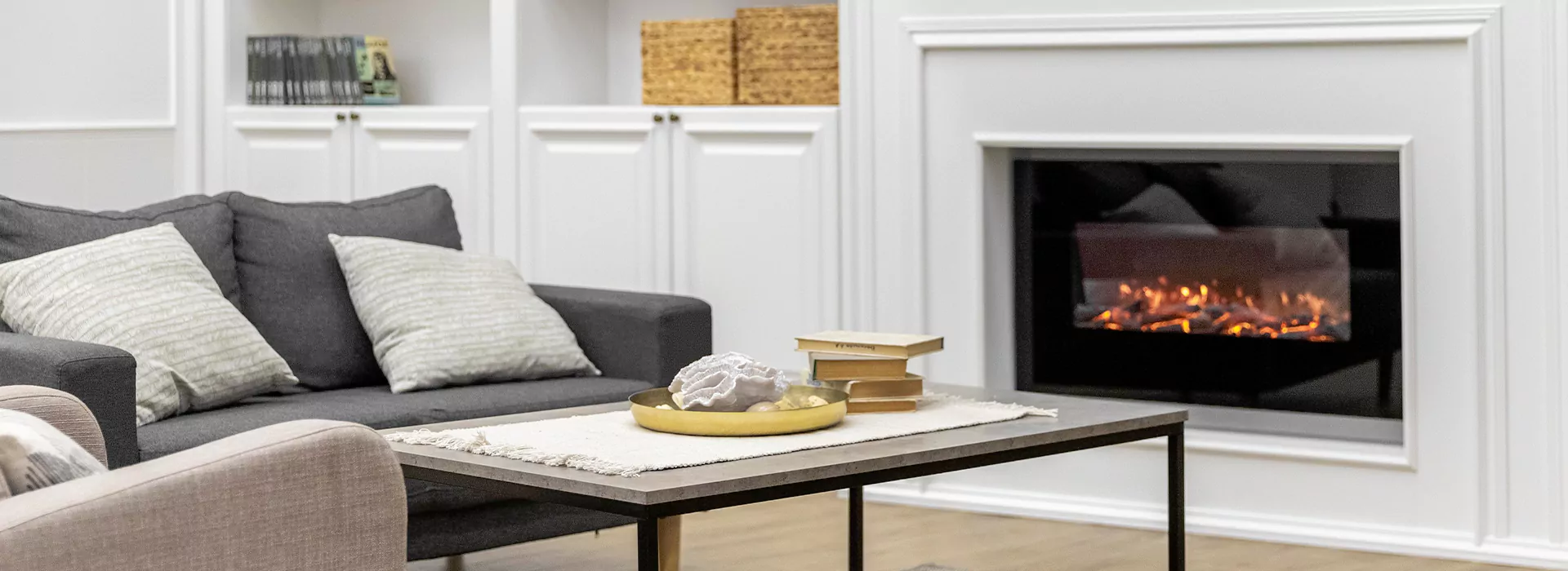Modern Fireplace Design in North Brunswick, NJ