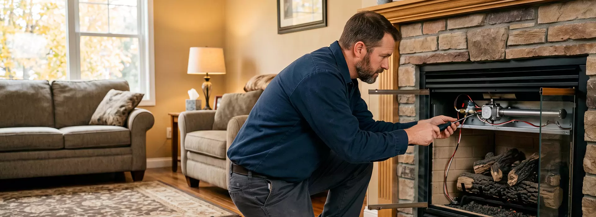 Propane Fireplace Repair in North Brunswick, NJ