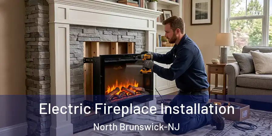  Electric Fireplace Installation North Brunswick-NJ