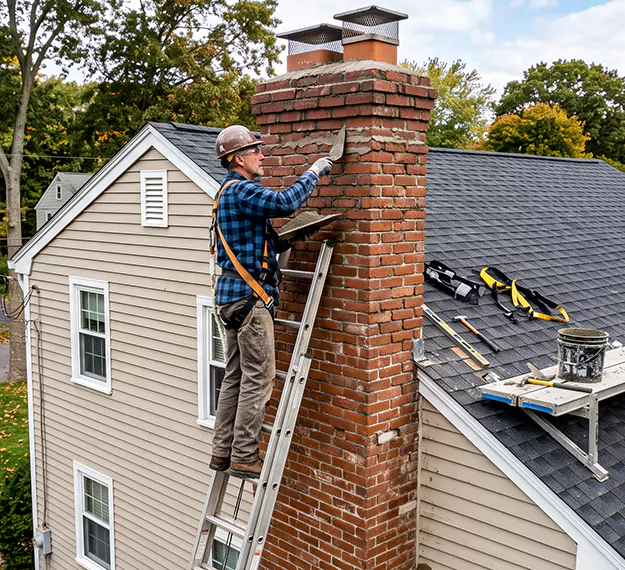Certified Chimney Masonry Repair Company: Your Local Mason Chimney Service in North Brunswick, NJ