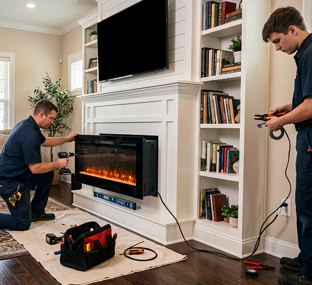 Certified Electric Fireplace Installation Company: Your Local Electric Fireplace Contractors in North Brunswick, NJ!