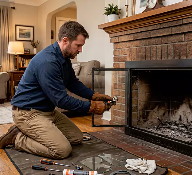Certified Fireplace Glass Replacement Company: Your Local Fireplace Glass Repair Team in North Brunswick, NJ