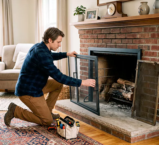 Certified Fireplace Screen Replacement Company: Your Local Fireplace Cover Replacement Team in North Brunswick, NJ