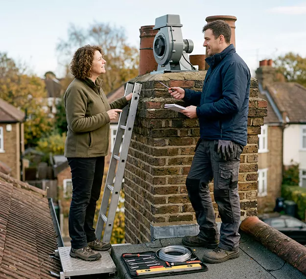 Why North Brunswick, NJ Homeowners Choose Our Chimney Fan Installation Team?
