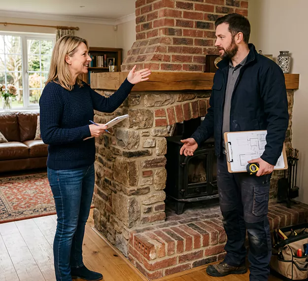Why North Brunswick, NJ Homeowners Choose Our Fireplace Contractors?