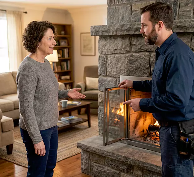 Why Homeowners Choose Our Fireplace Door Installation Team in North Brunswick, NJ?