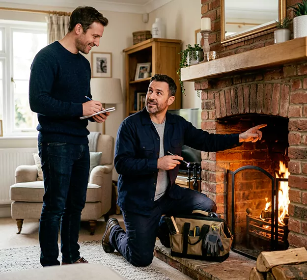 Why North Brunswick Homeowners Choose Our Fireplace Maintenance Team?