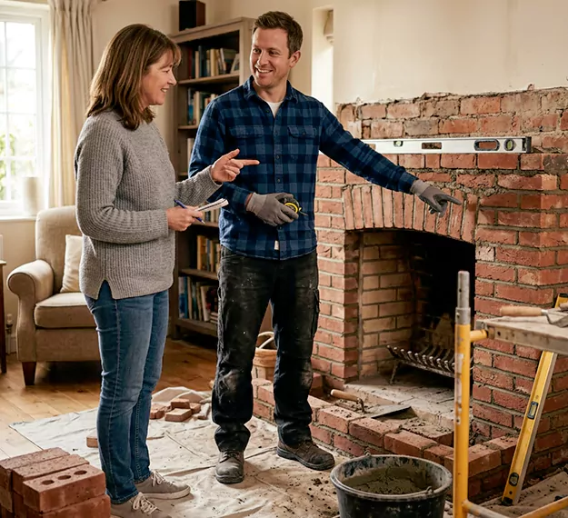 Why North Brunswick, NJ Homeowners Choose Our Fireplace Rebuild Team?