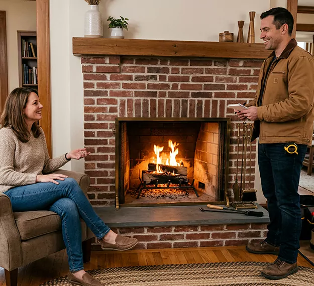 Why North Brunswick Homeowners Choose Our Fireplace Refurbish Team?