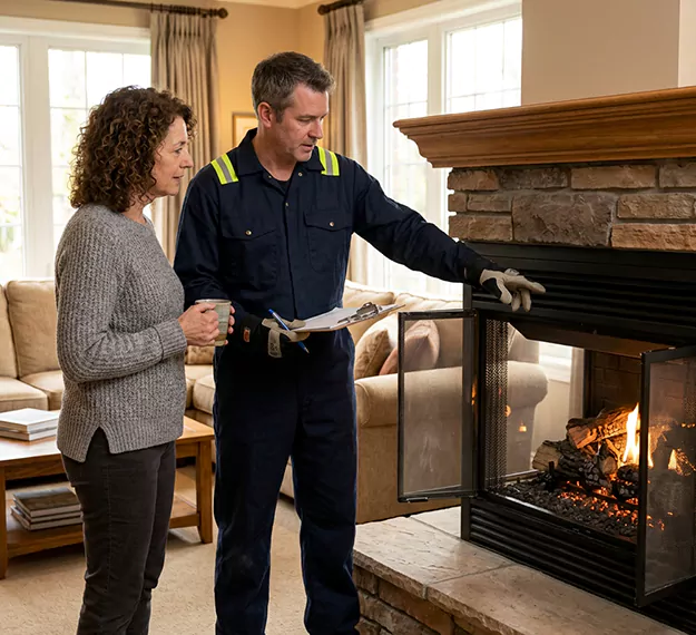 Why North Brunswick Homeowners Choose Our Gas Fireplace Embers Team?