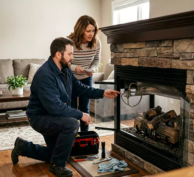 Why North Brunswick, NJ Homeowners Choose Our Propane Fireplace Repair Team?