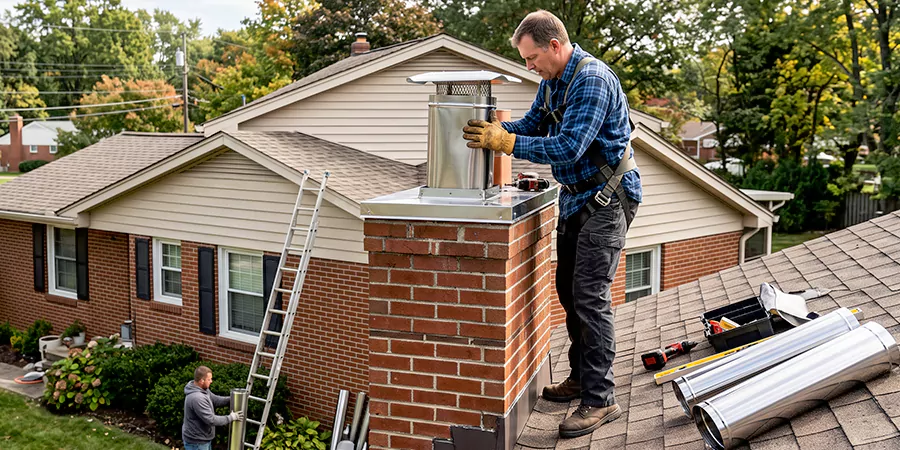 Chimney Flue Installation North Brunswick
