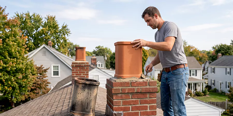 Matching Chimney Pot Replacement North Brunswick