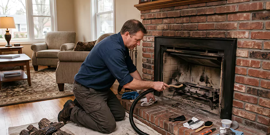 Gas Fireplace Restoration North Brunswick