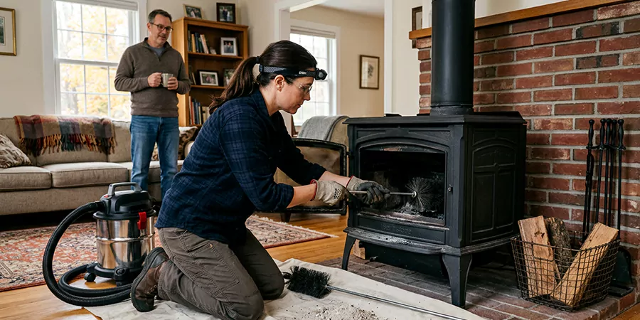 Wood Stove and Pellet Stove Cleaning Service North Brunswick