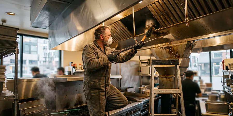 Commercial Restaurant and Kitchen Chimney Cleaning North Brunswick