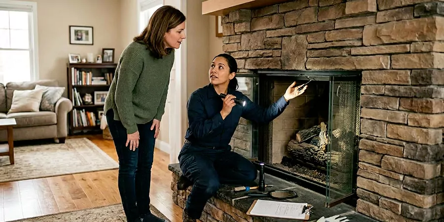 Home Fireplace Safety Inspection North Brunswick