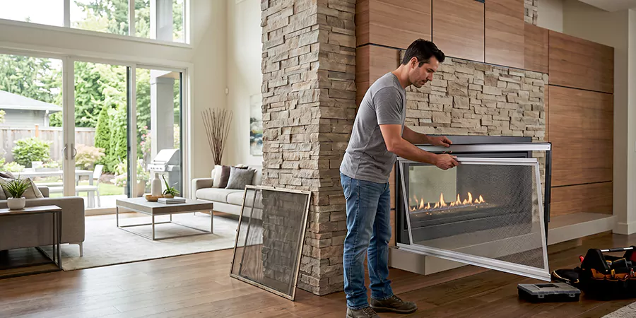 Fireplace Insert Screen Replacement North Brunswick