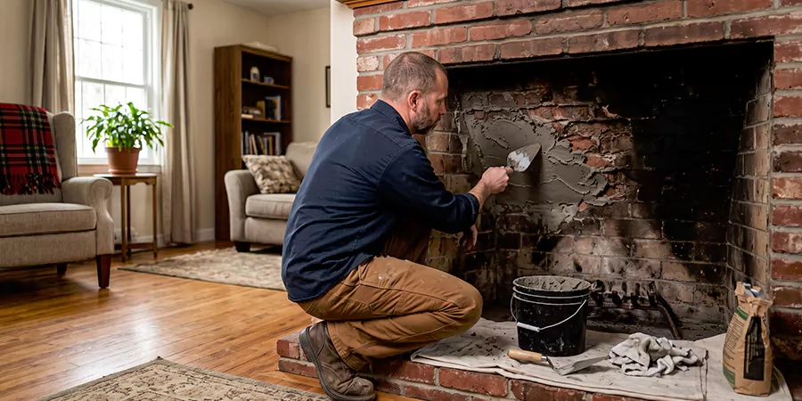 Modern Fireplace Refacing North Brunswick