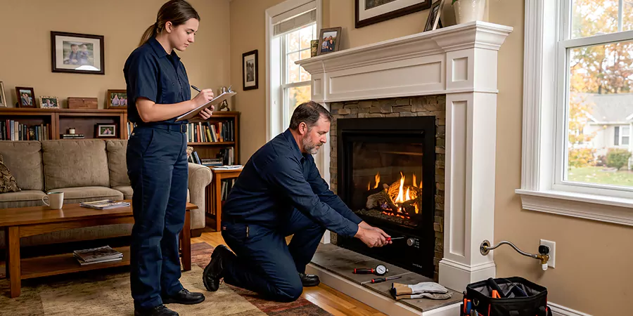 Fireplace Gas Line and Hookup North Brunswick