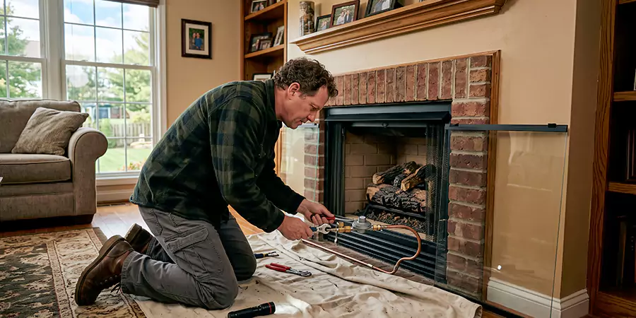 Propane Fireplace Regulator and Gas Line Repair North Brunswick