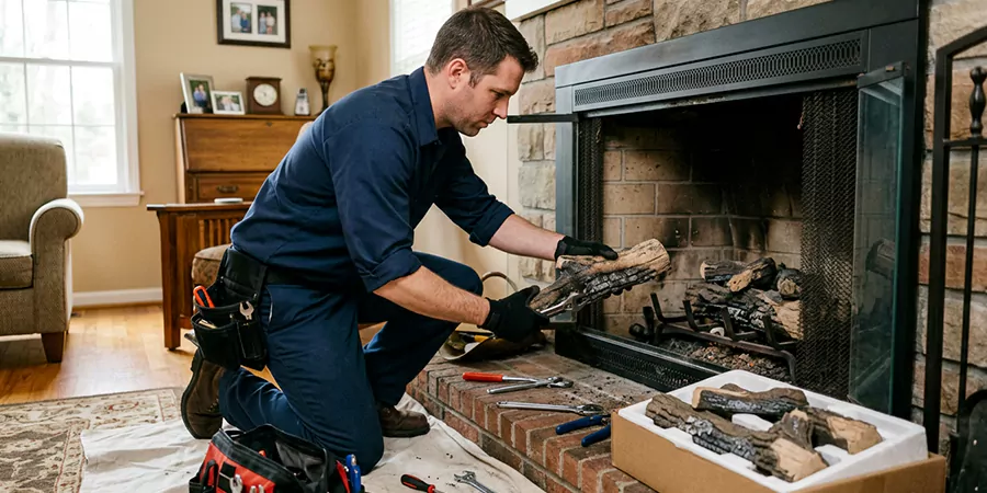 Ventless Gas Log Replacement North Brunswick